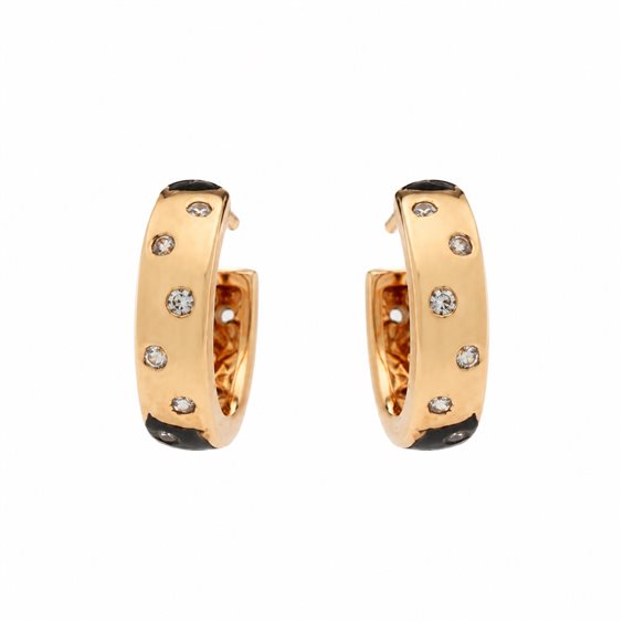 Earrings Ultima Edizione Woman Cerchi in Silver Cubic Zirconia OAO6010 - OAO6010